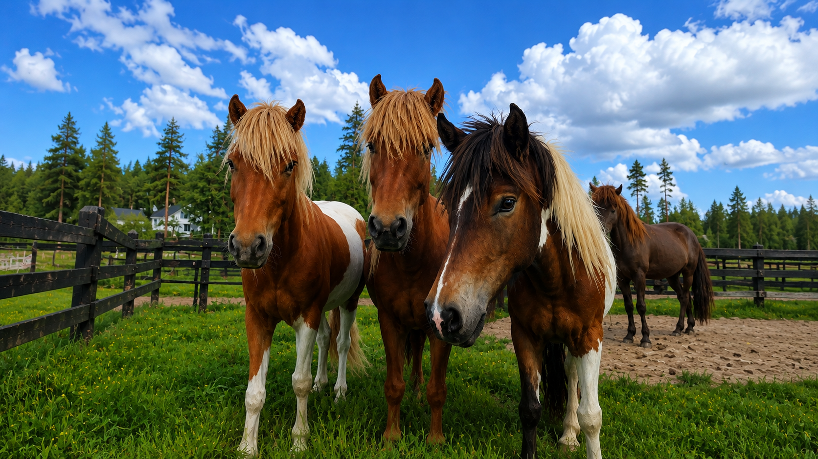 The Wermlandia Support Crew When the music stops and the studio lights go out, the real support team is waiting outside. These amazing horses are part of daily life and a constant source of inspiration.